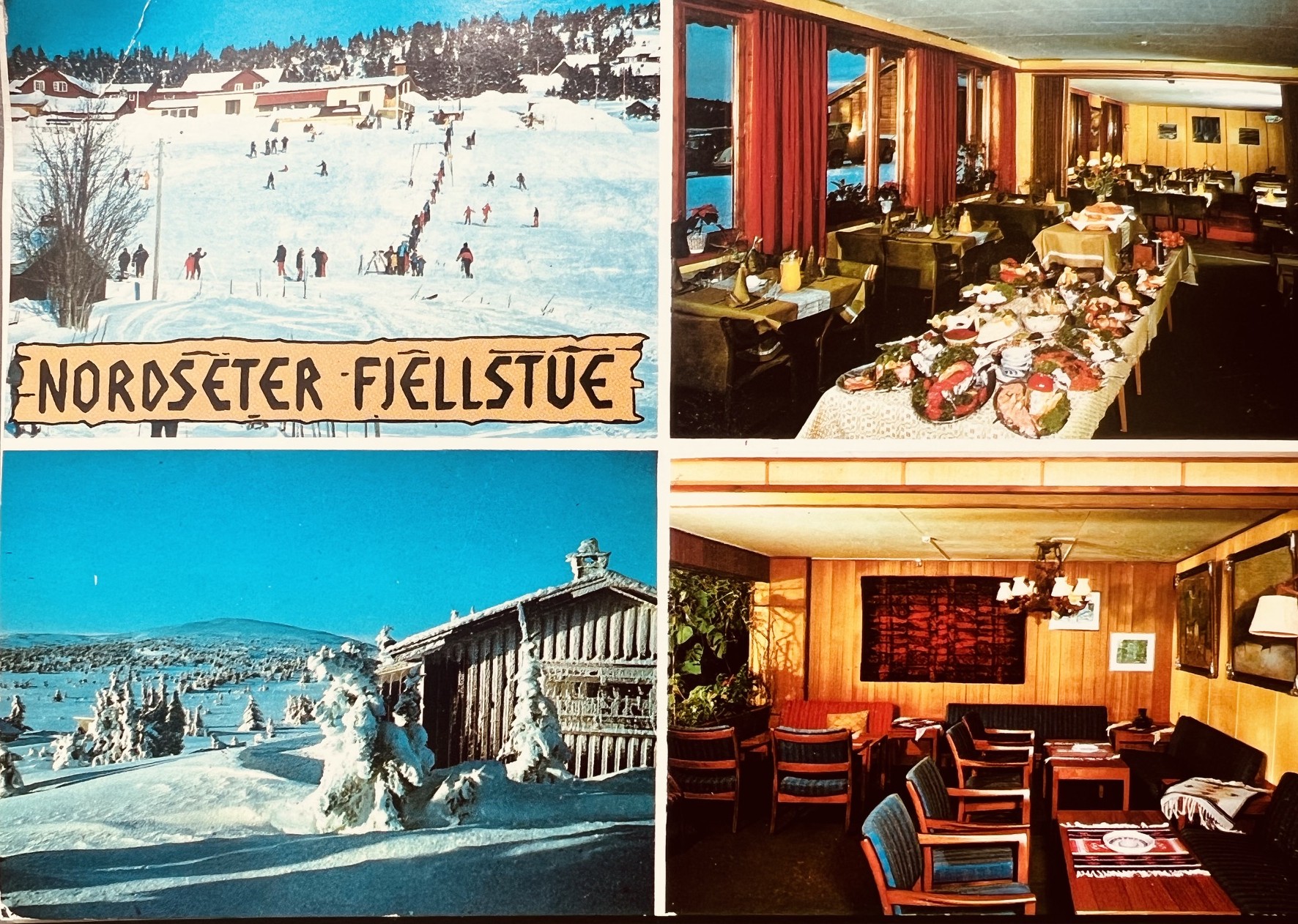 Brosjyre fra gamle Nordseter Fjellstue
