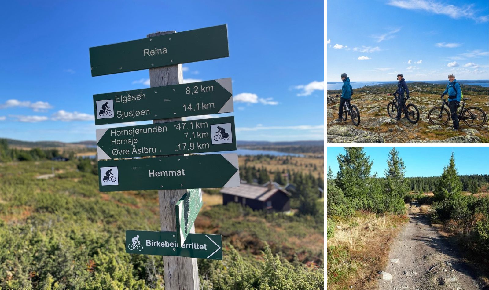 Stisykling på Nordseter i Lillehammerfjellet