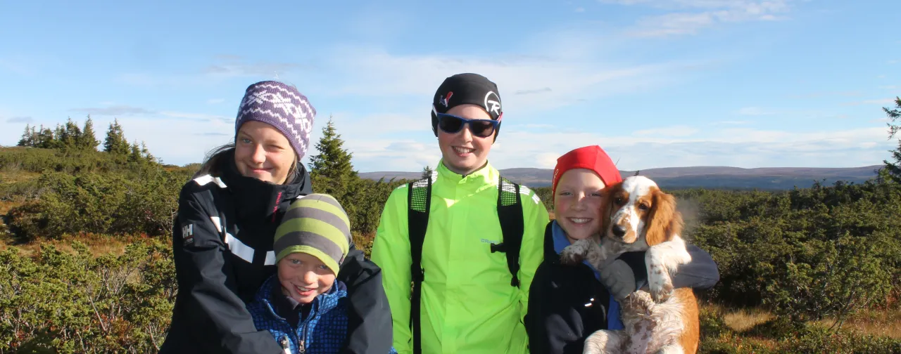 Natursti for barna på Nordseter