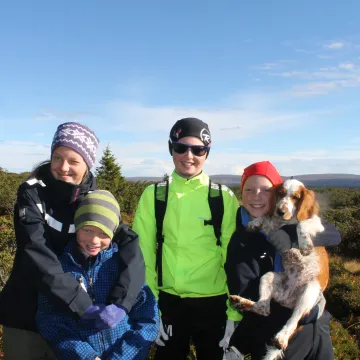 Natursti for barna på Nordseter