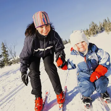 Sol og ski i påsken