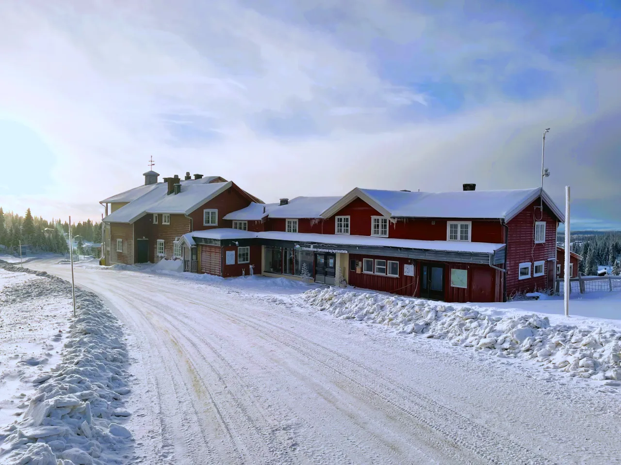 Lillehammer Fjellstue og Hytteutleie inngang